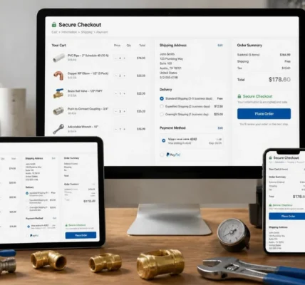 Responsive E-Commerce Checkout Design 23 Responsive Checkout Design