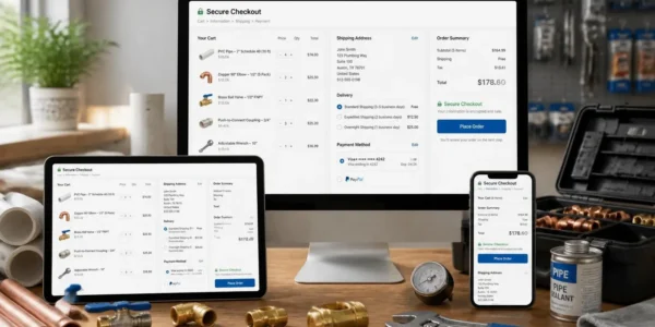 Responsive E-Commerce Checkout Design 1 Responsive Checkout Design