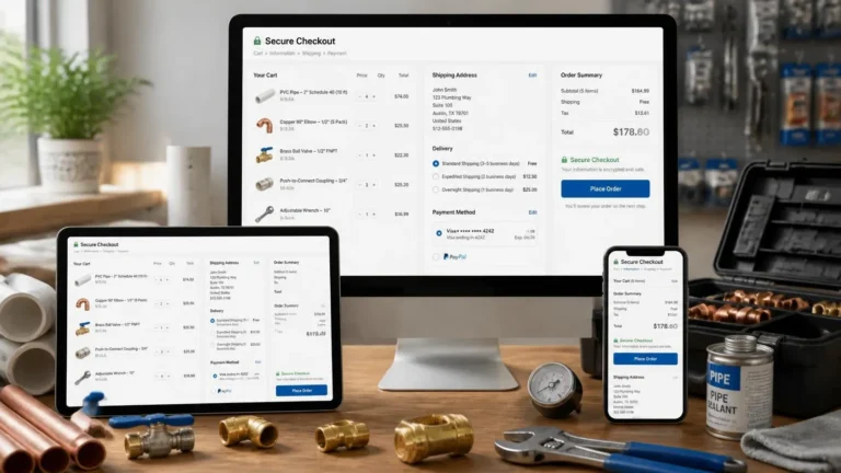 Responsive E-Commerce Checkout Design